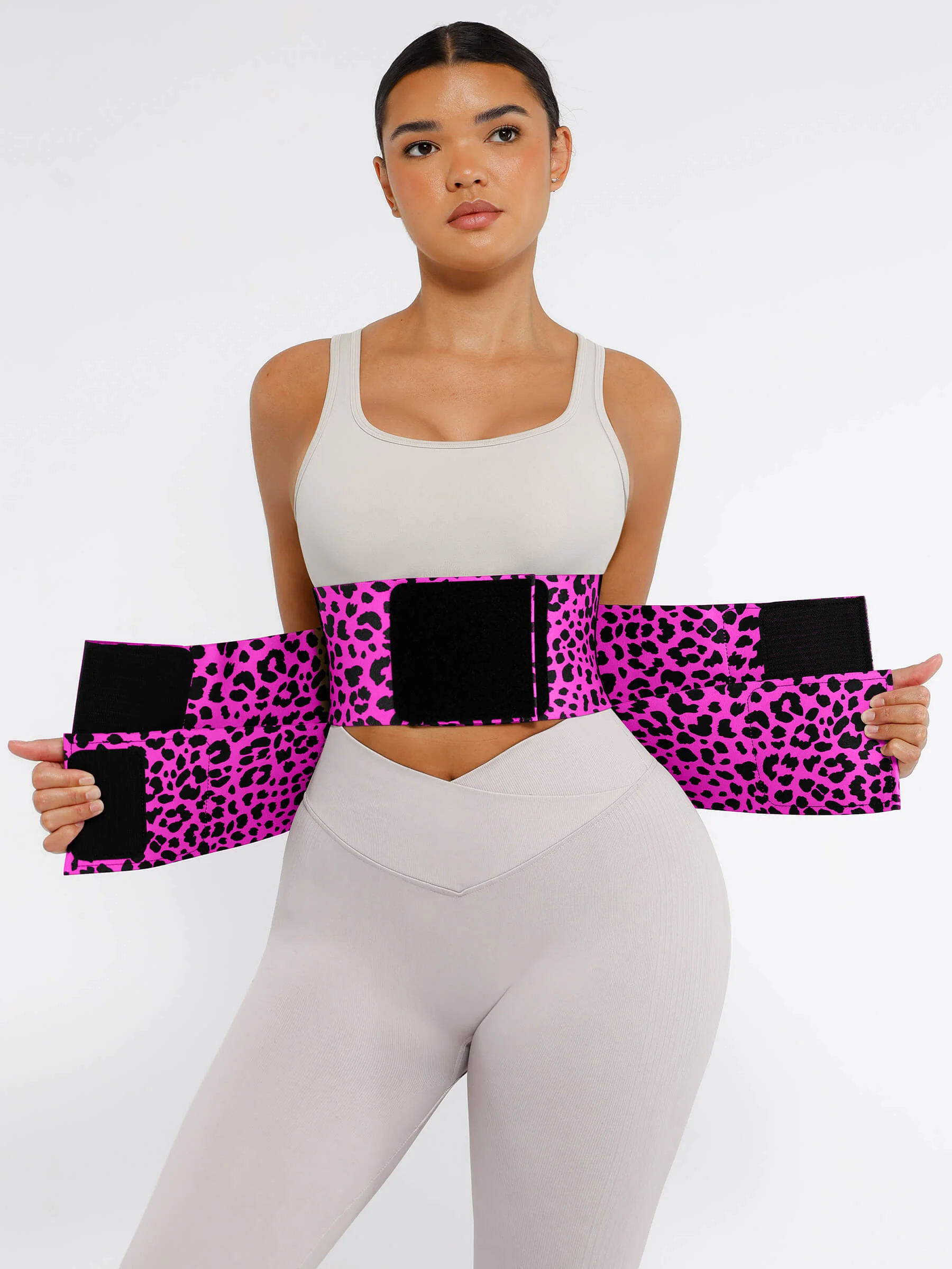 Feelingirl Triple Wrap Tummy Control Waist Trainer Belt - Image 3