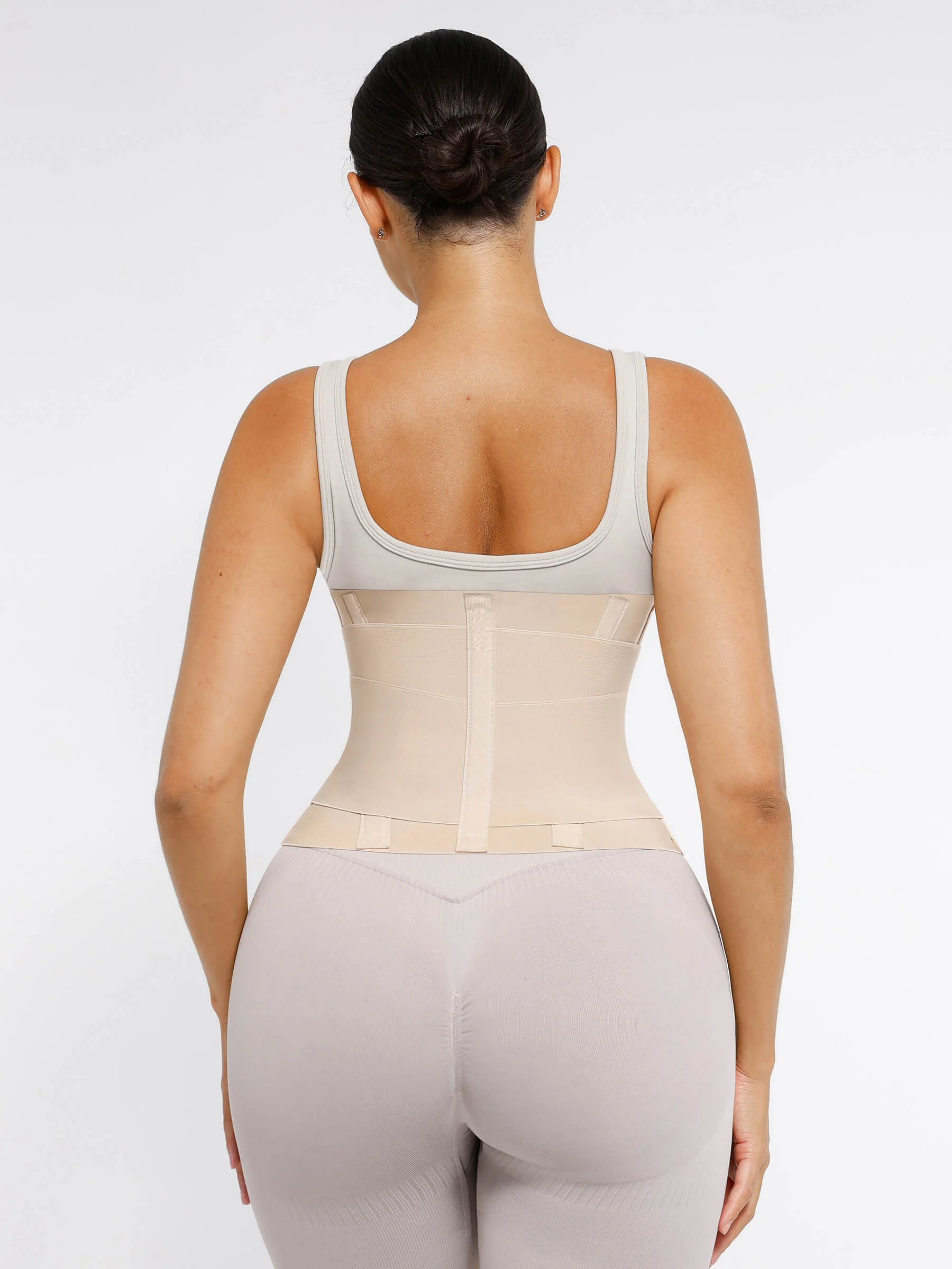 Feelingirl Triple Wrap Tummy Control Waist Trainer Belt - Image 32