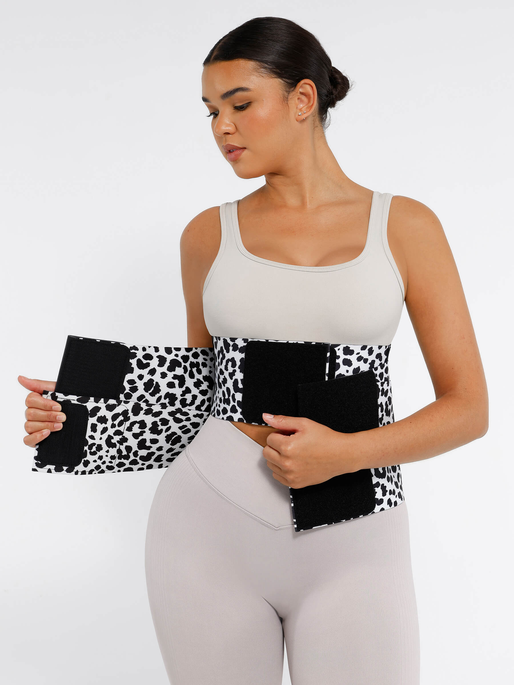 Feelingirl Triple Wrap Tummy Control Waist Trainer Belt - Image 37