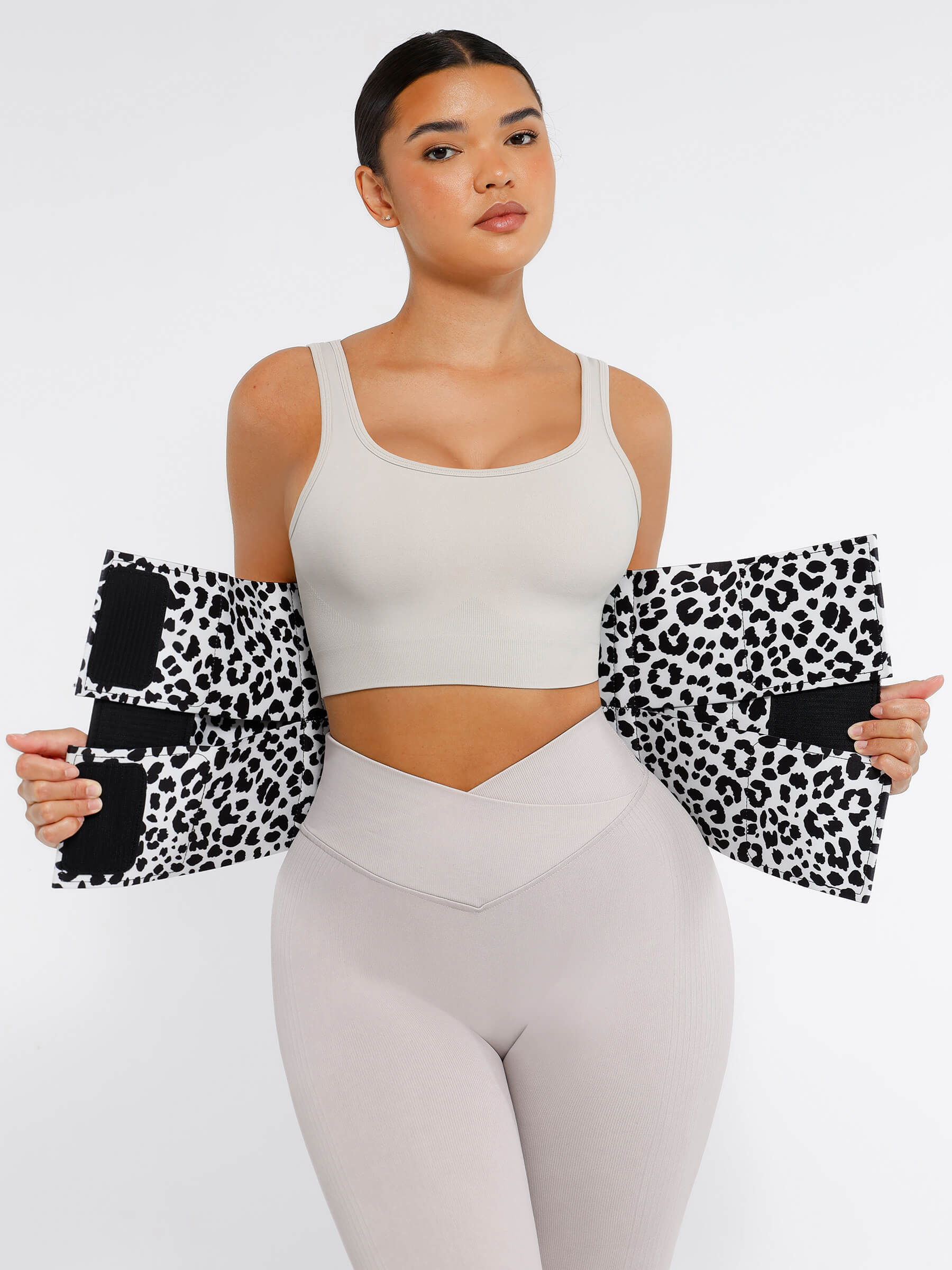 Feelingirl Triple Wrap Tummy Control Waist Trainer Belt - Image 38