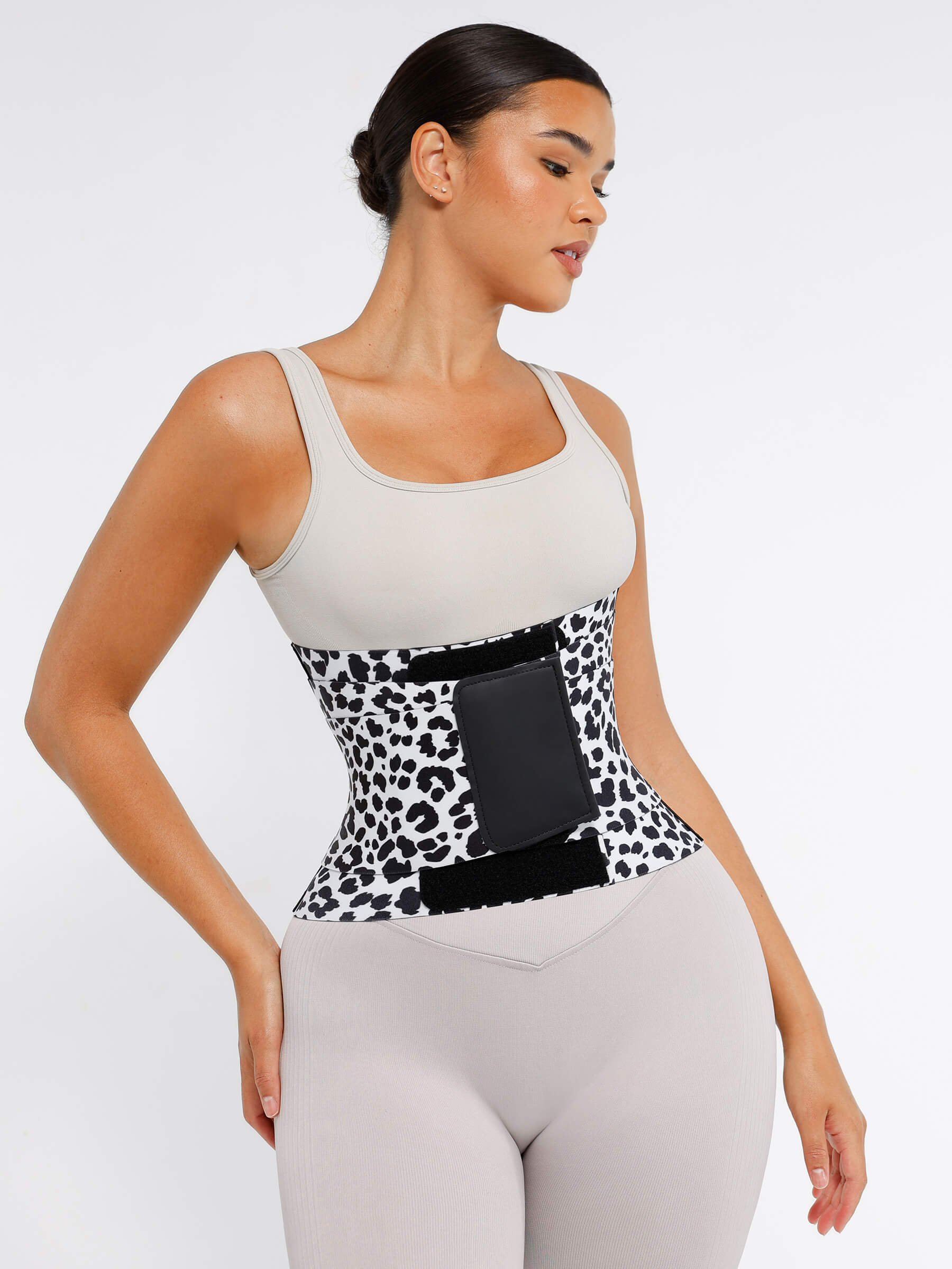 Feelingirl Triple Wrap Tummy Control Waist Trainer Belt - Image 39