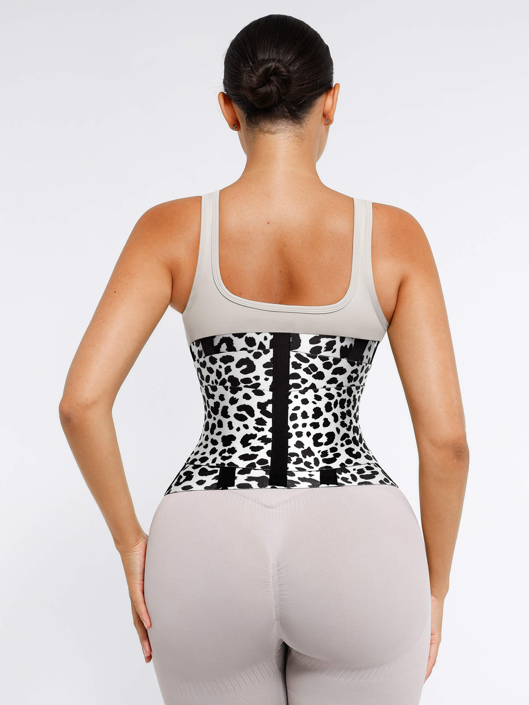 Feelingirl Triple Wrap Tummy Control Waist Trainer Belt - Image 40