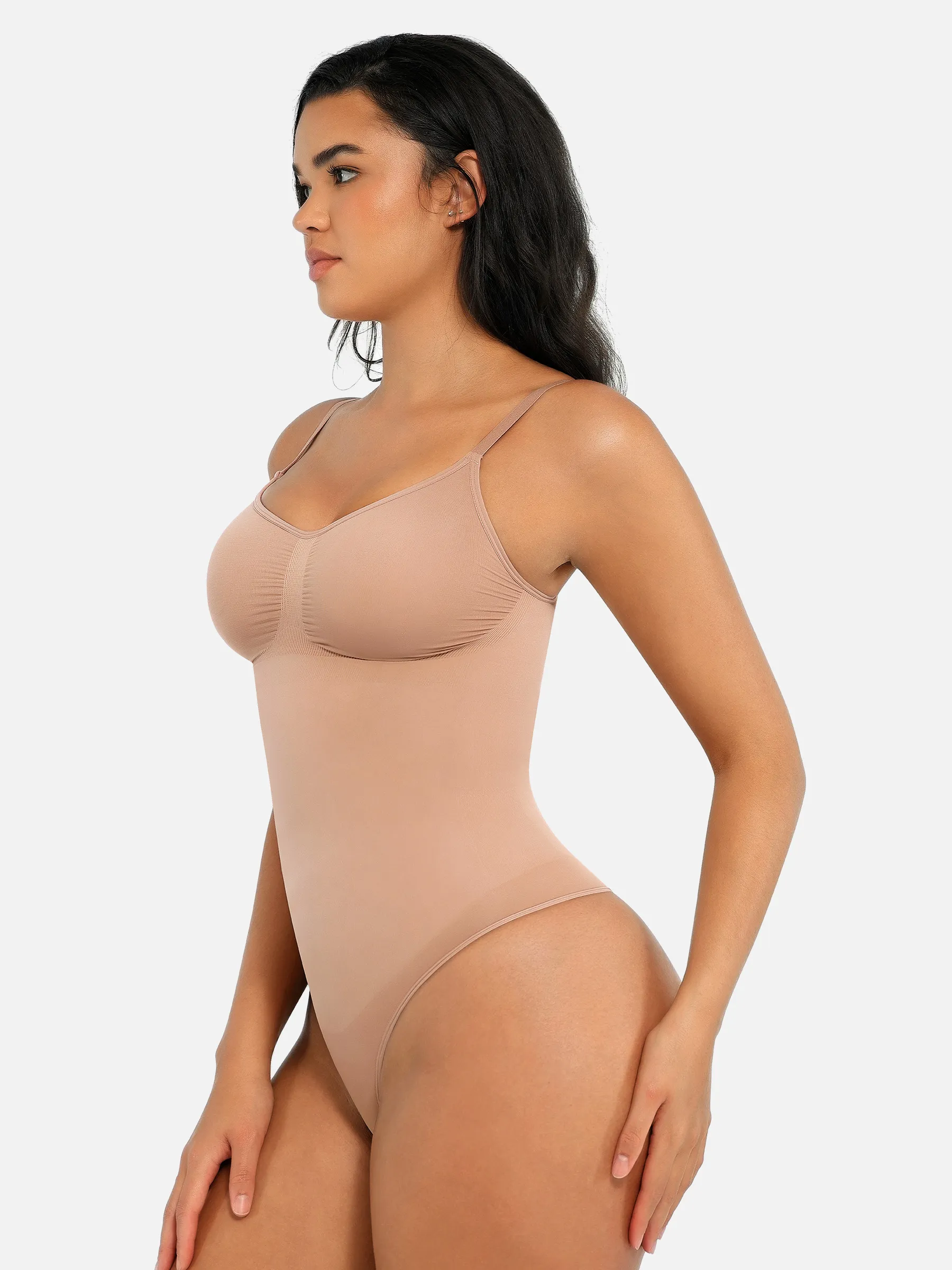 Feelingirl Smooth Contour™ Tummy Control Seamless Bodysuit - Image 3