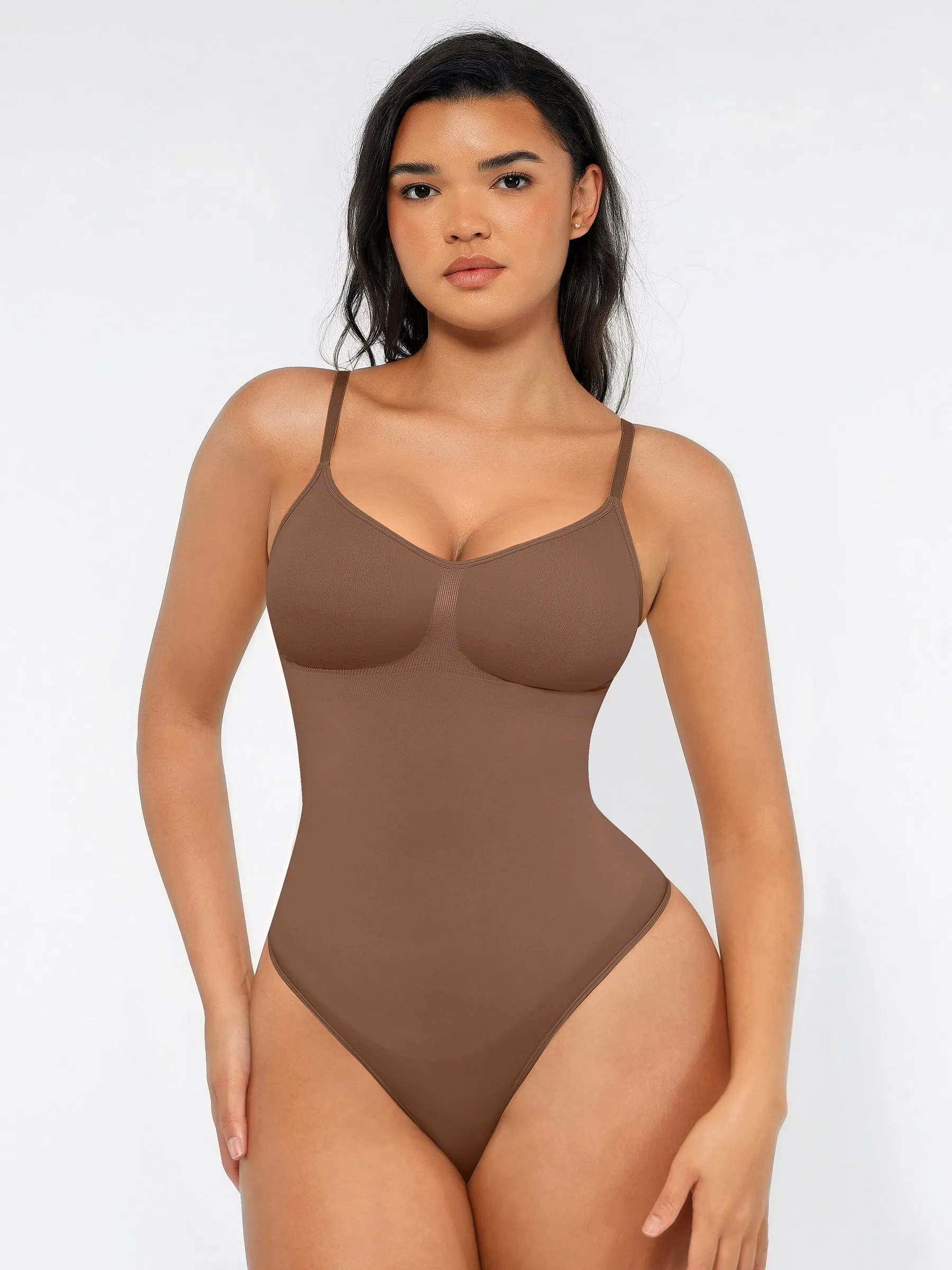 Feelingirl Smooth Contour™ Tummy Control Seamless Bodysuit - Image 60