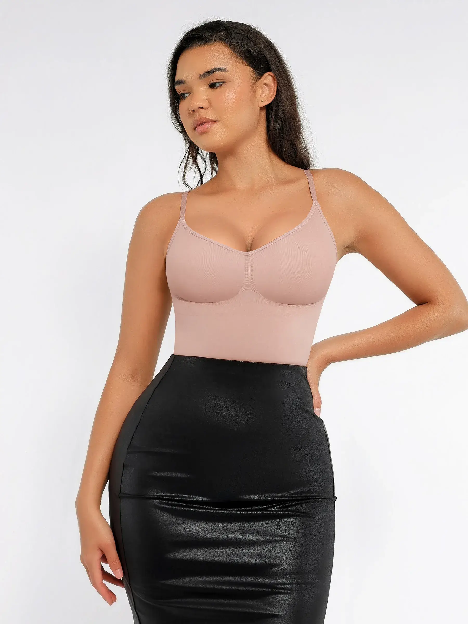 Feelingirl Smooth Contour™ Tummy Control Seamless Bodysuit - Image 82