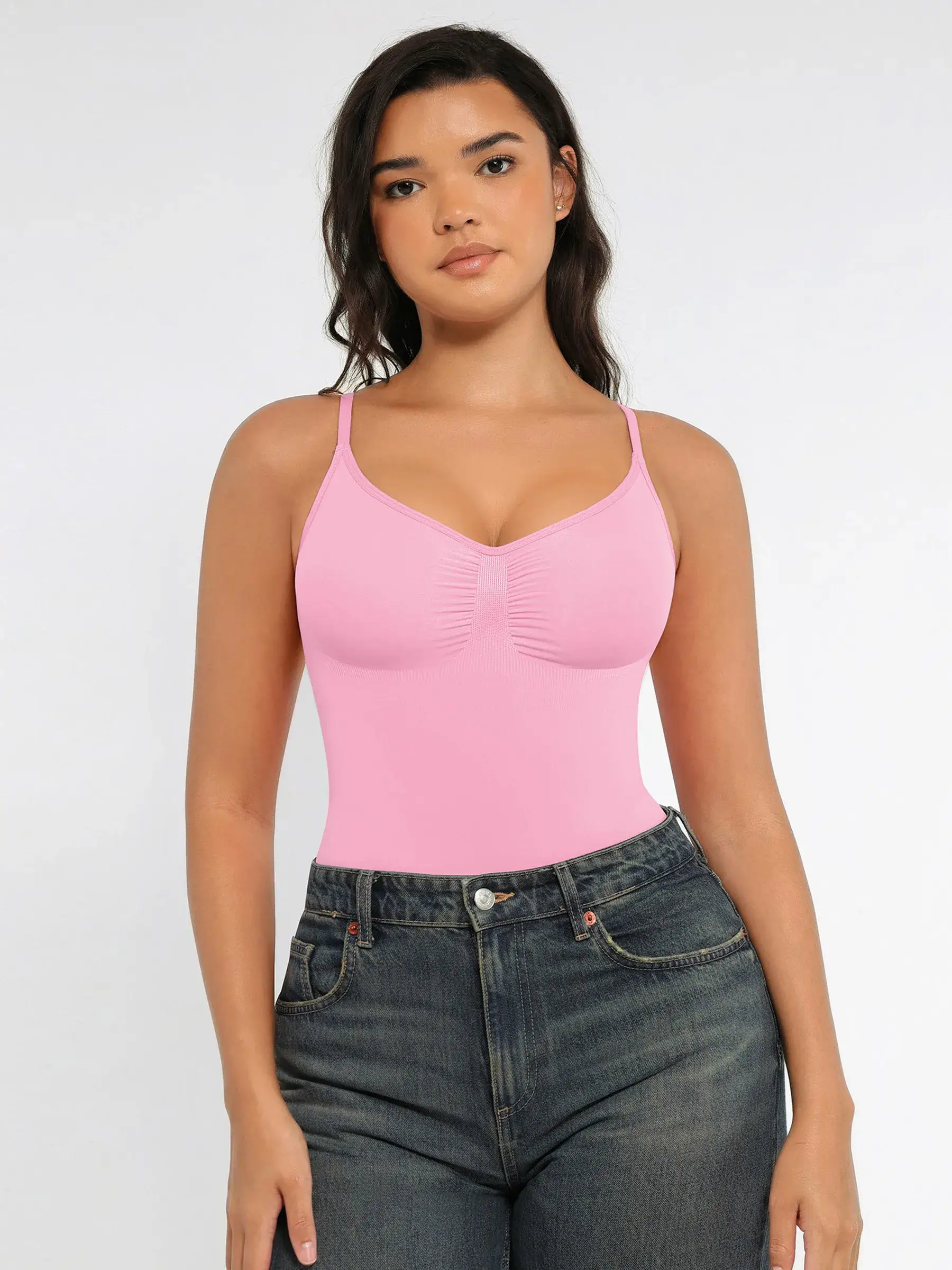 Feelingirl Smooth Contour™ Tummy Control Seamless Bodysuit - Image 97