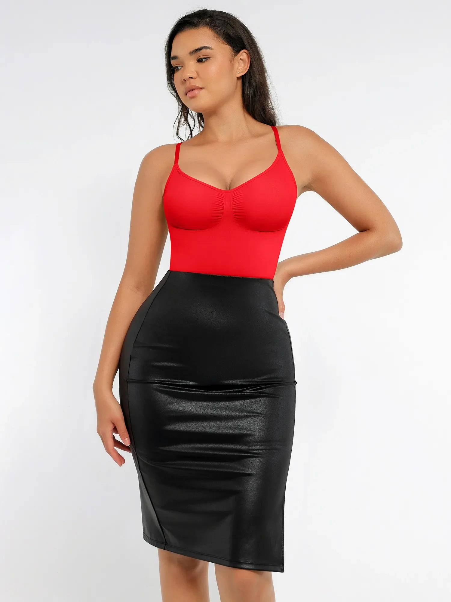 Feelingirl Tummy Control Seamless Thong Bodysuit - Image 111