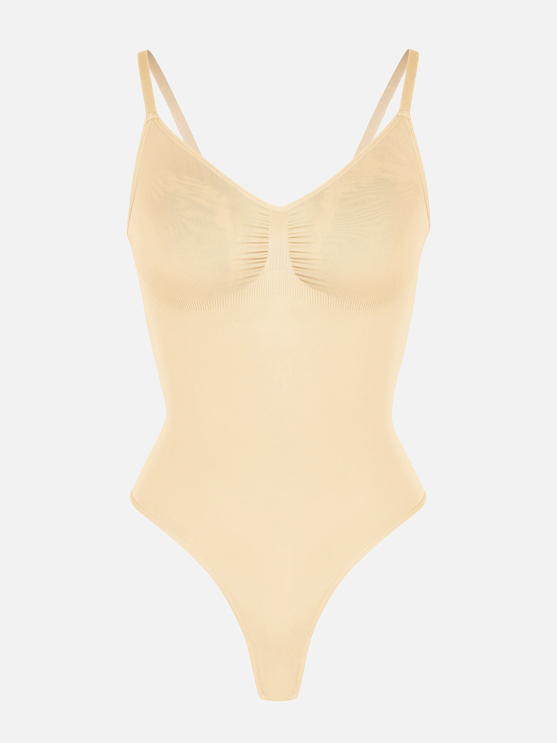Feelingirl Tummy Control Seamless Thong Bodysuit - Image 25