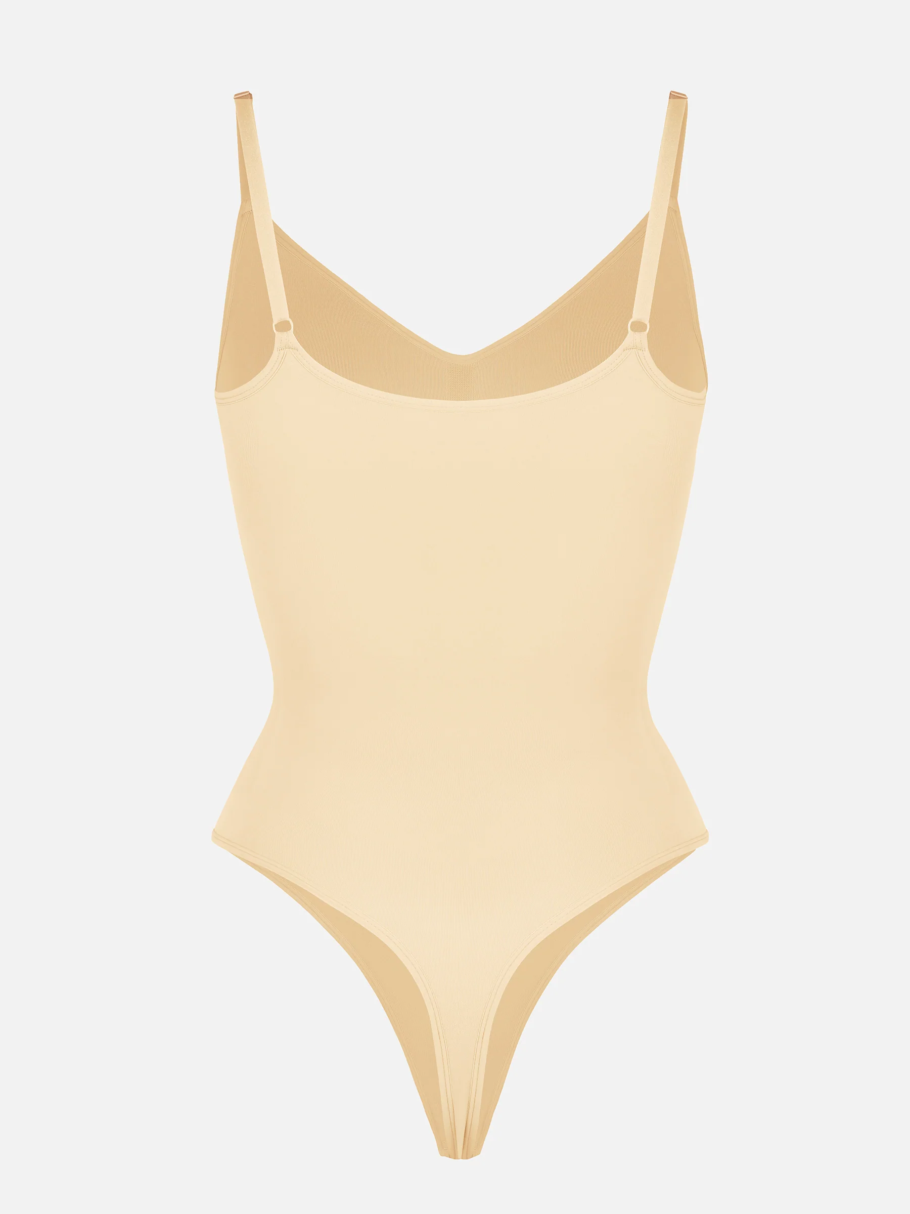 Feelingirl Tummy Control Seamless Thong Bodysuit - Image 27