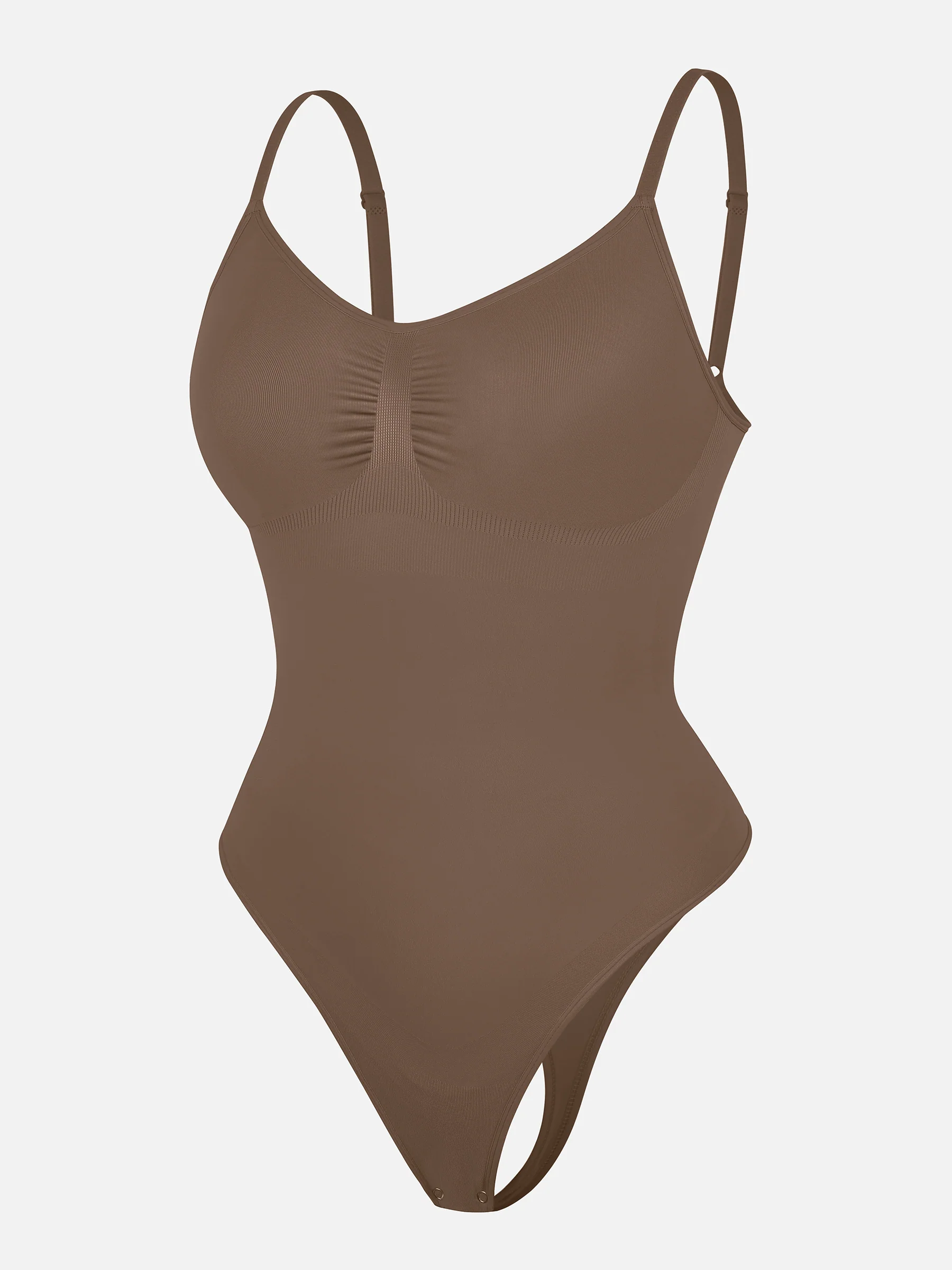 Feelingirl Tummy Control Seamless Thong Bodysuit - Image 33