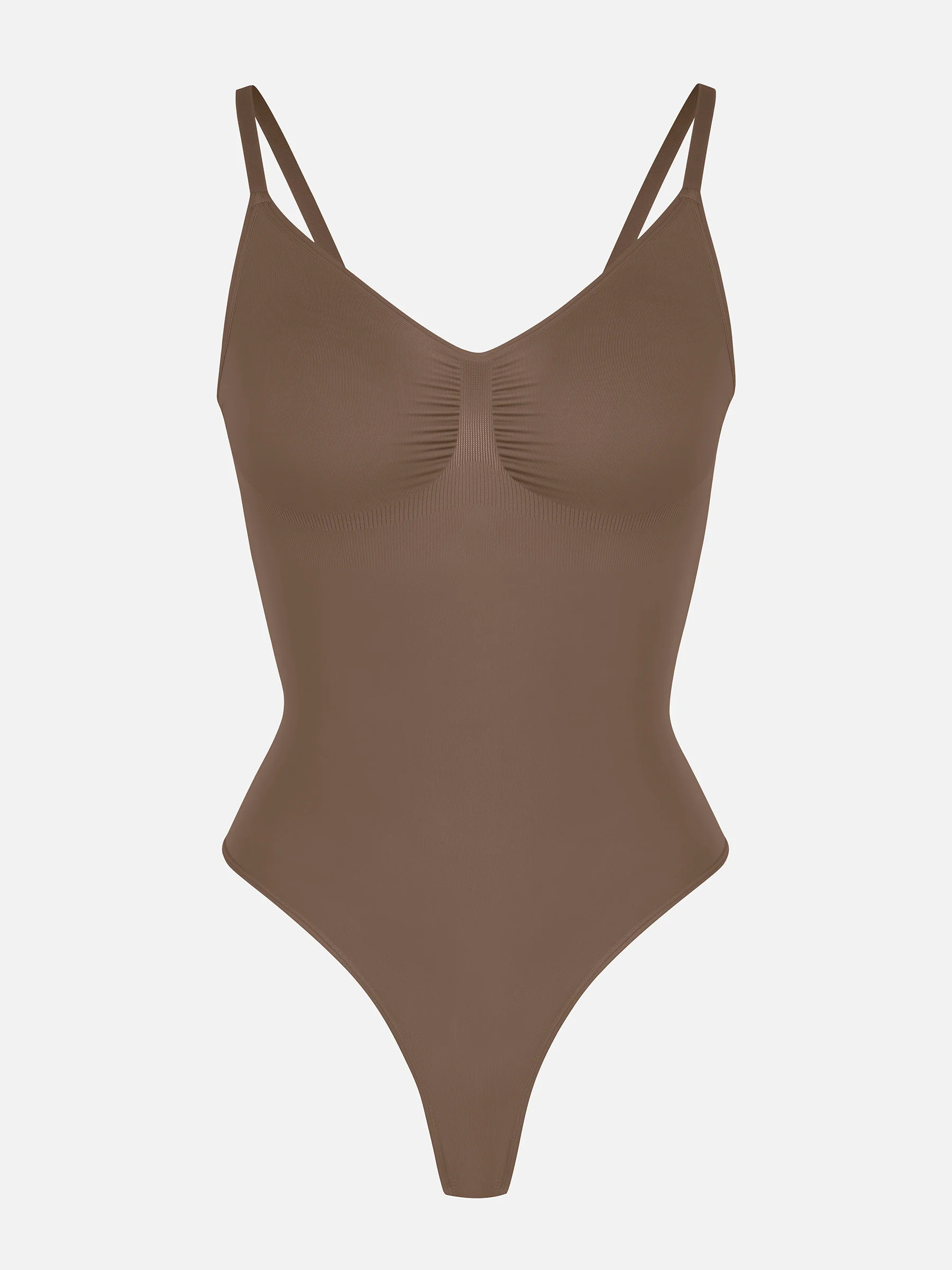 Feelingirl Tummy Control Seamless Thong Bodysuit - Image 34