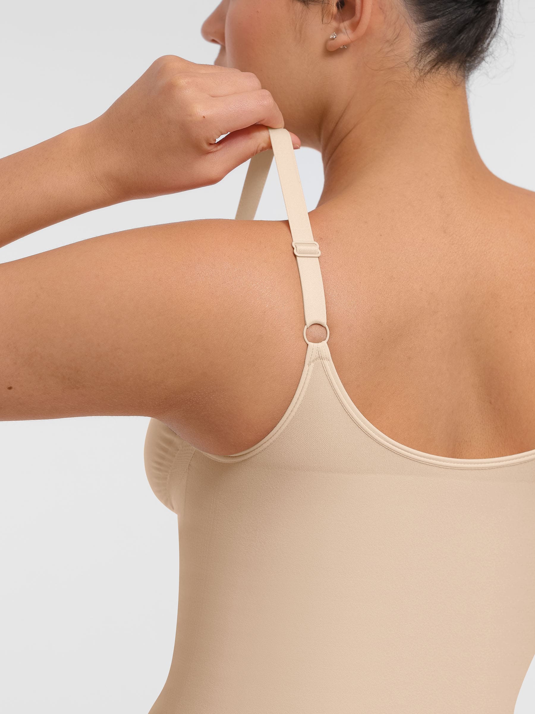 Feelingirl Tummy Control Seamless Zipper Shaping Bodysuit - Image 19