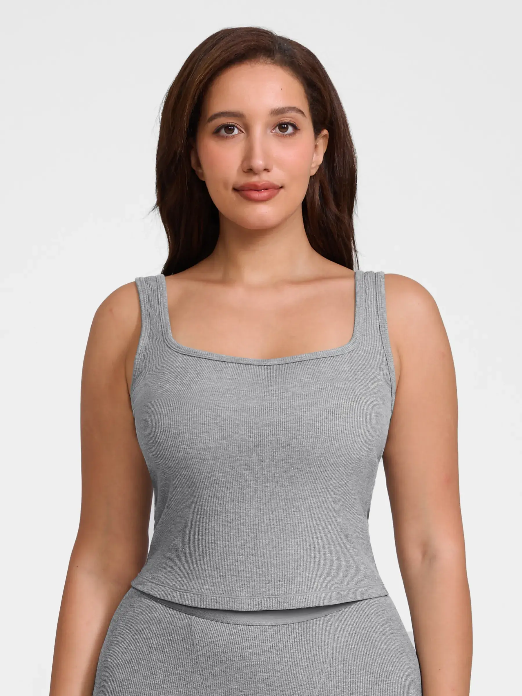 Feelingirl Breathable Ribbed Sleeveless Tank Top - Image 11