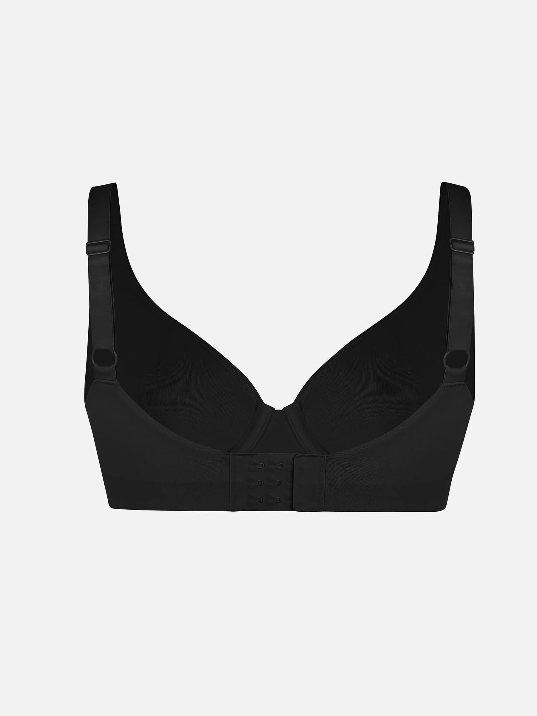 Feelingirl Underwire Adjustable Deep V-neck Bra - Image 37