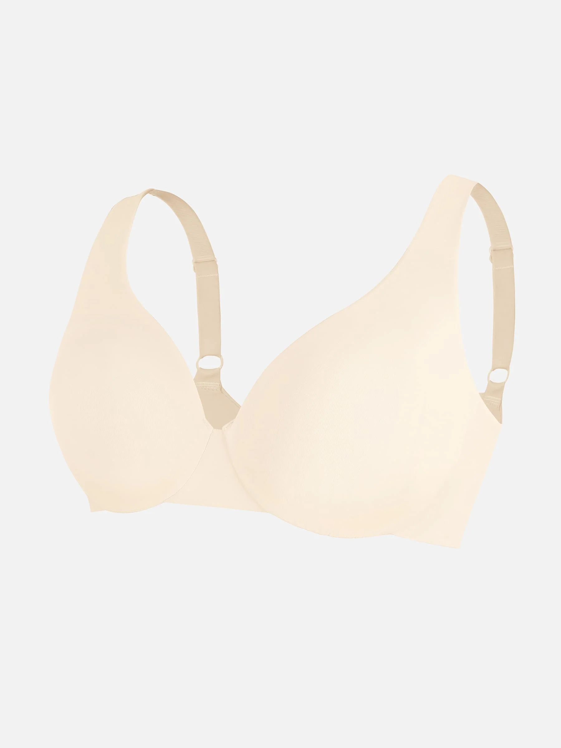 Feelingirl Underwire Adjustable Deep V-neck Bra - Image 46