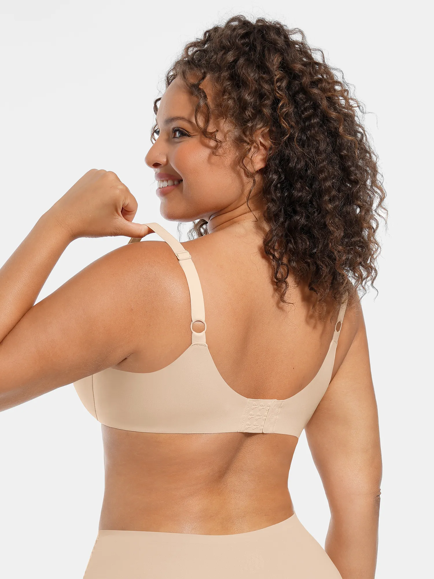 Feelingirl Adjustable Deep V-Neck Underwire Bra - Image 5