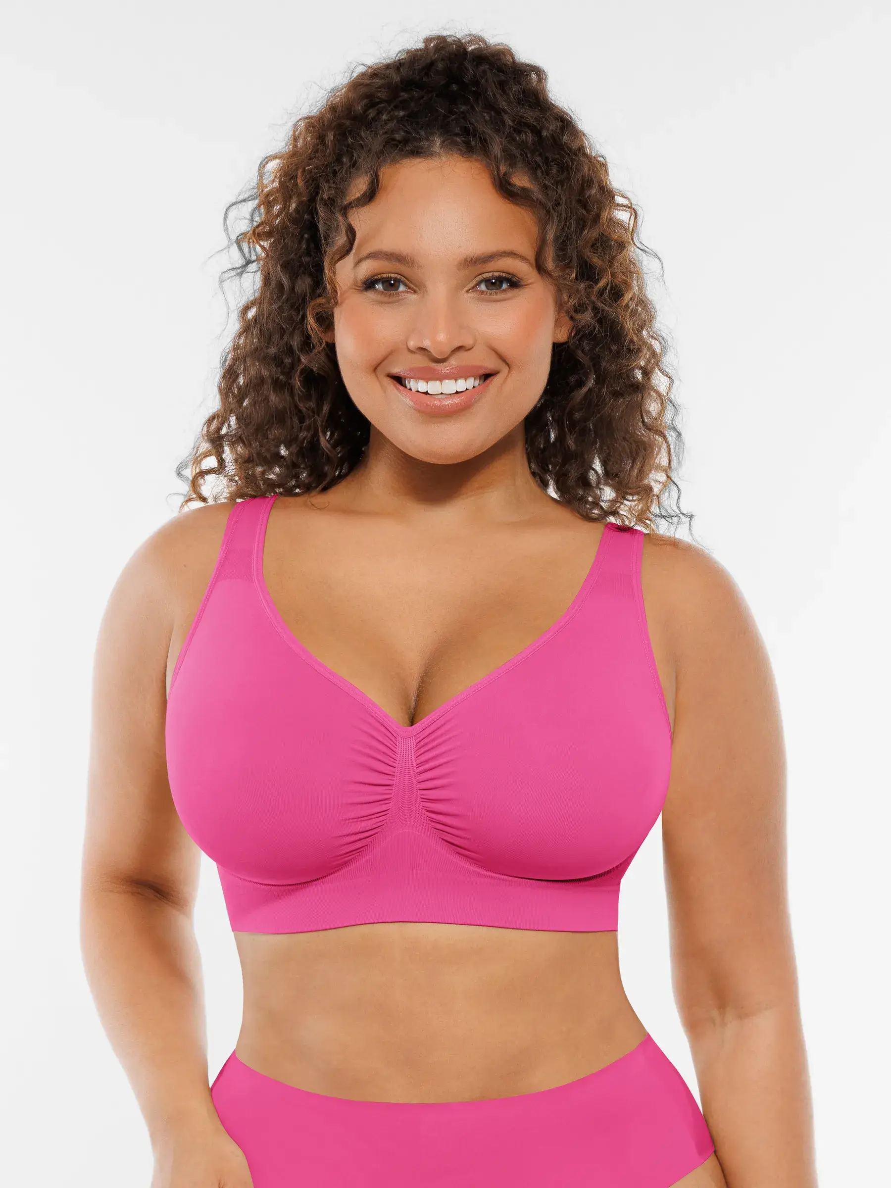 Feelingirl No Underwire Wide Straps Everyday Bra Bundle - Image 21