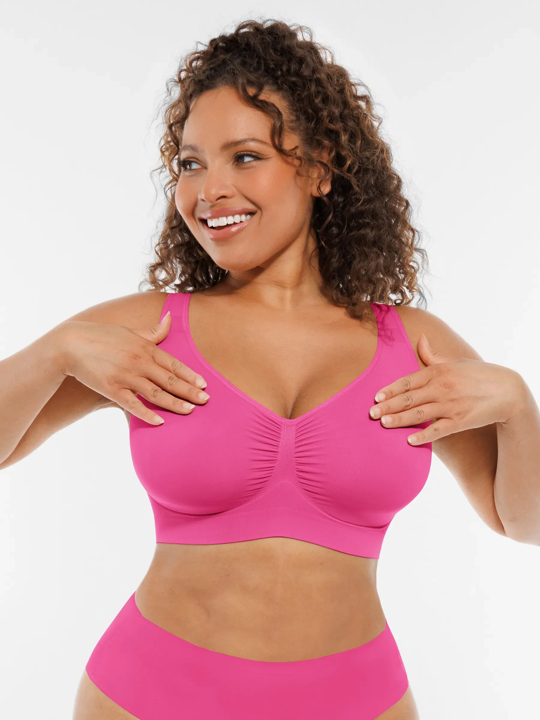 Feelingirl No Underwire Wide Straps Everyday Bra Bundle - Image 20