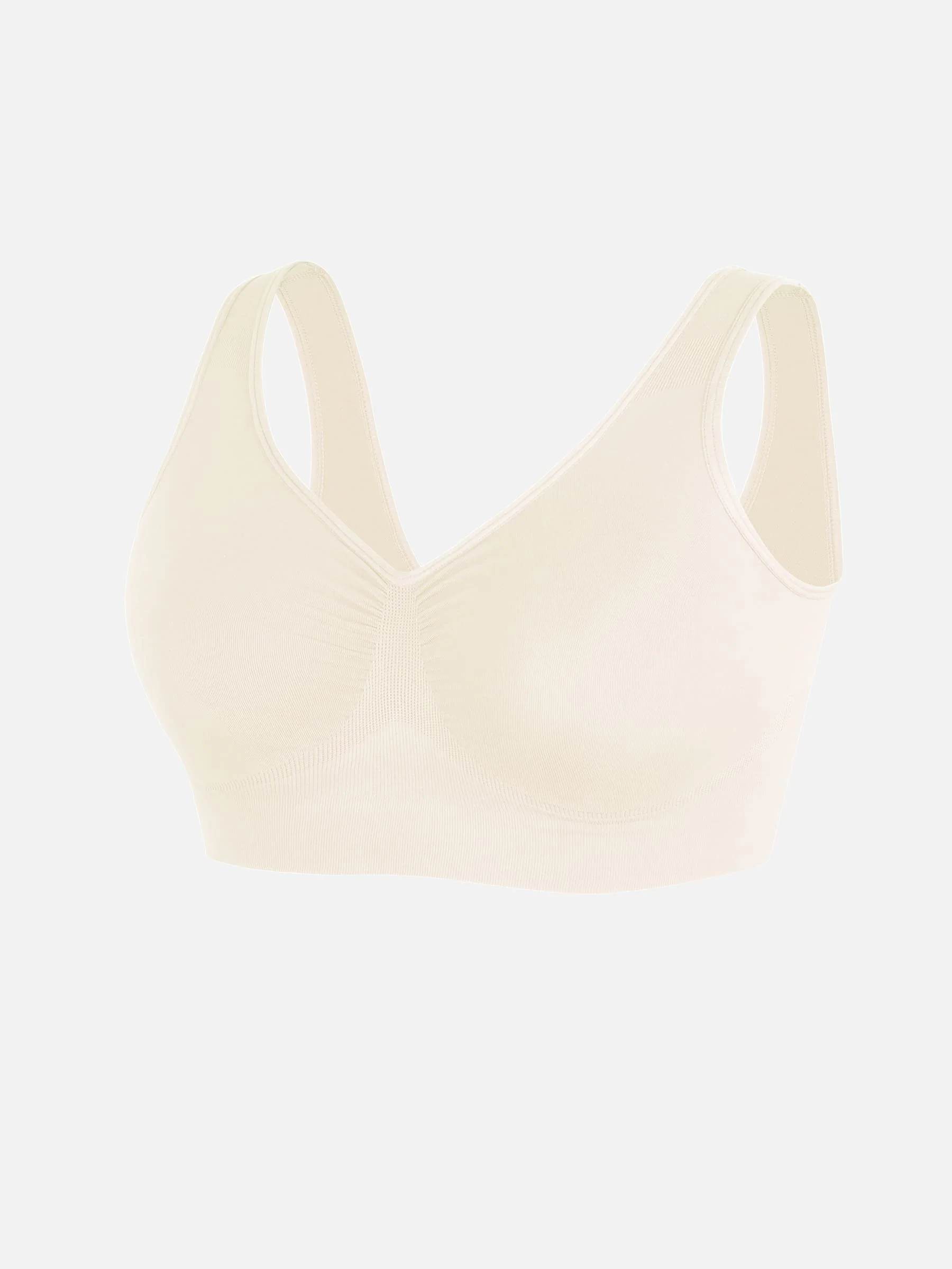 Feelingirl No Underwire Wide Straps Everyday Bra Bundle - Image 45