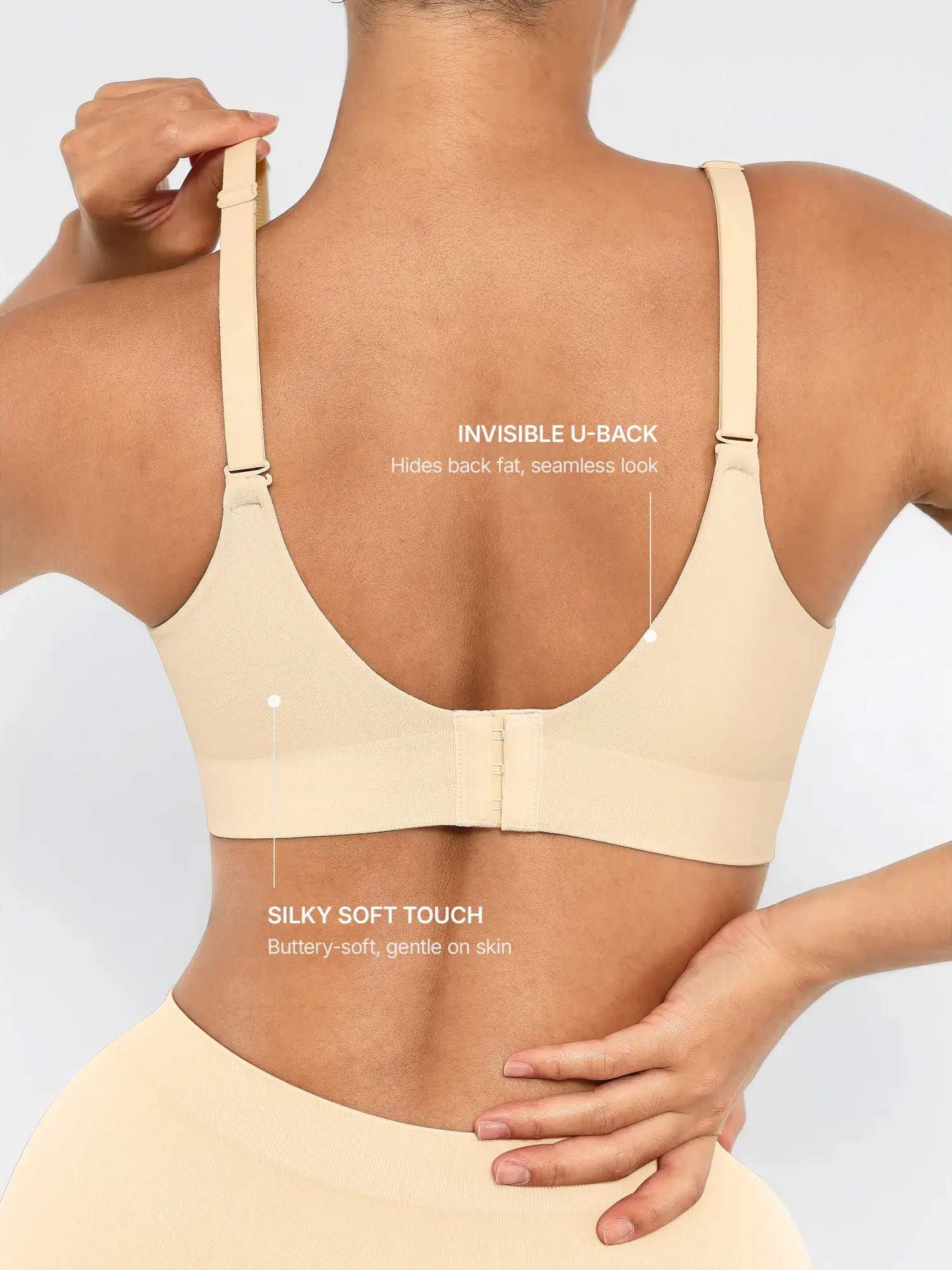 Feelingirl Wireless Push-Up Seamless Comfort Full Coverage Bra - Image 19