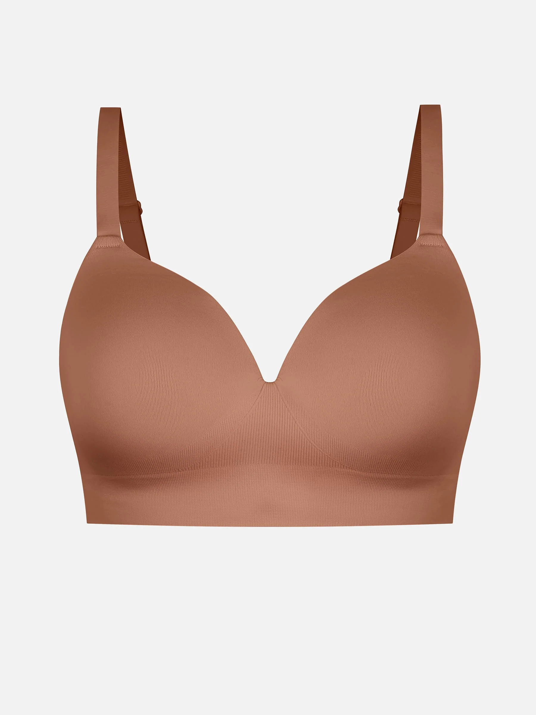 Feelingirl Wireless Push-Up Seamless Comfort Full Coverage Bra Bundle - Image 59