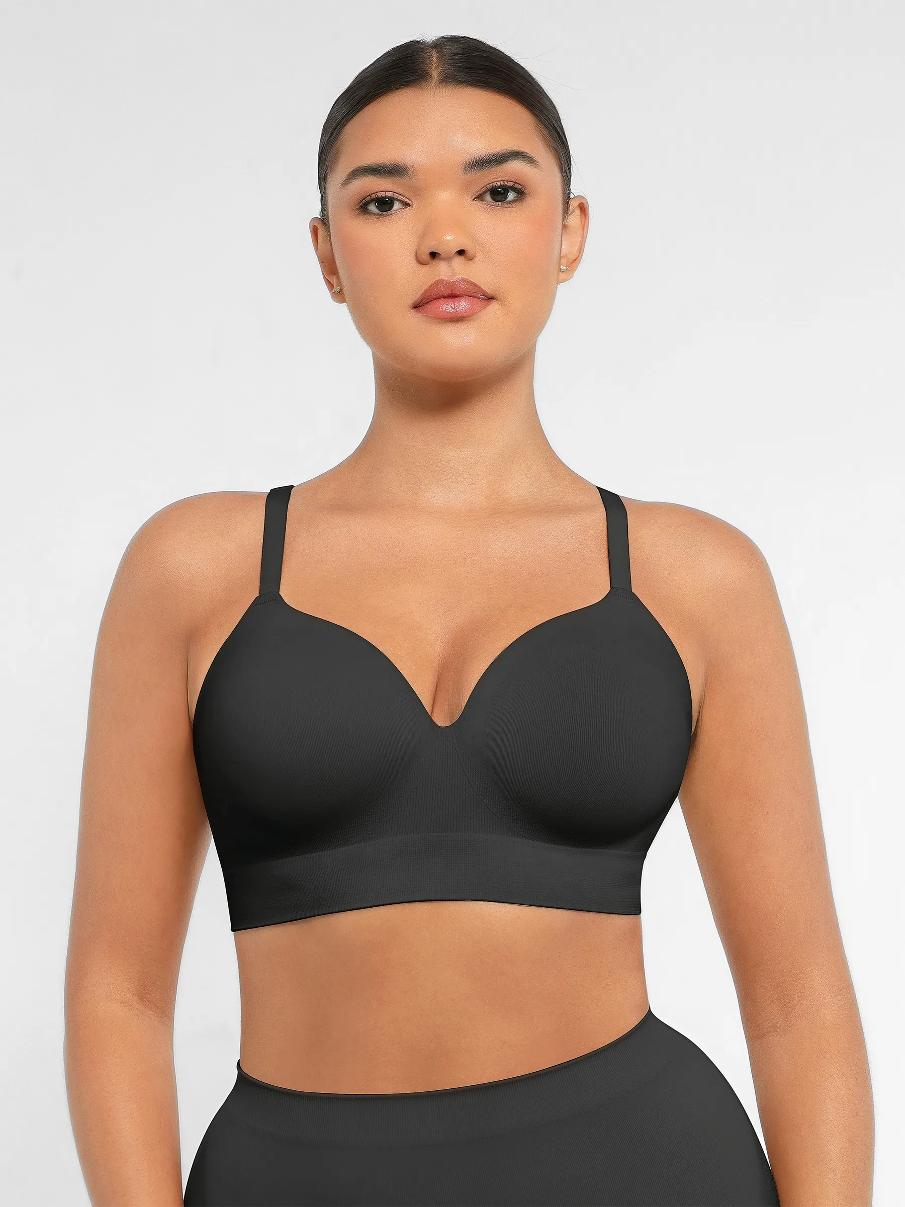 Feelingirl Wireless Push-Up Seamless Comfort Full Coverage Bra - Image 11