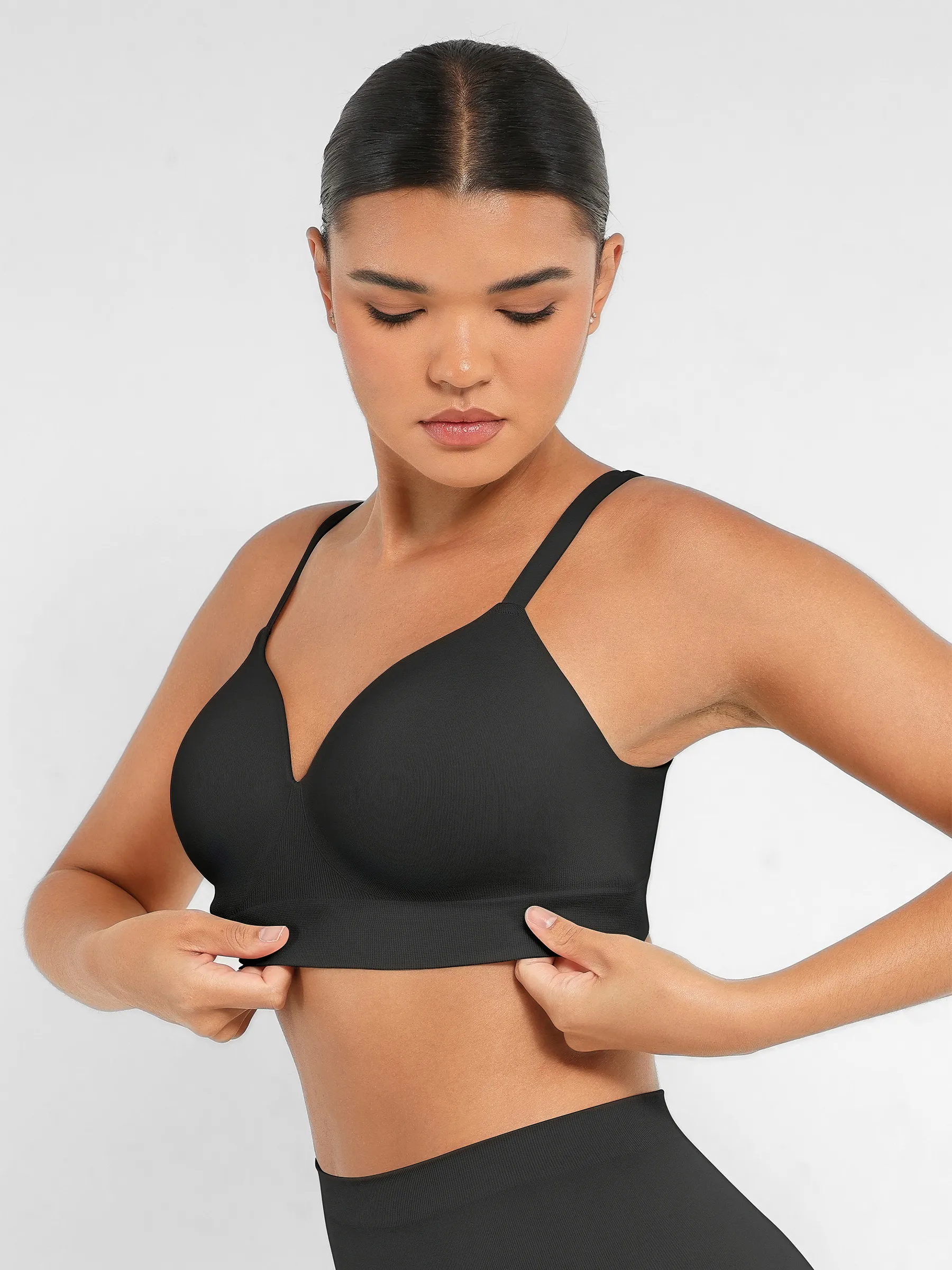 Feelingirl Wireless Push-Up Seamless Comfort Full Coverage Bra - Image 12