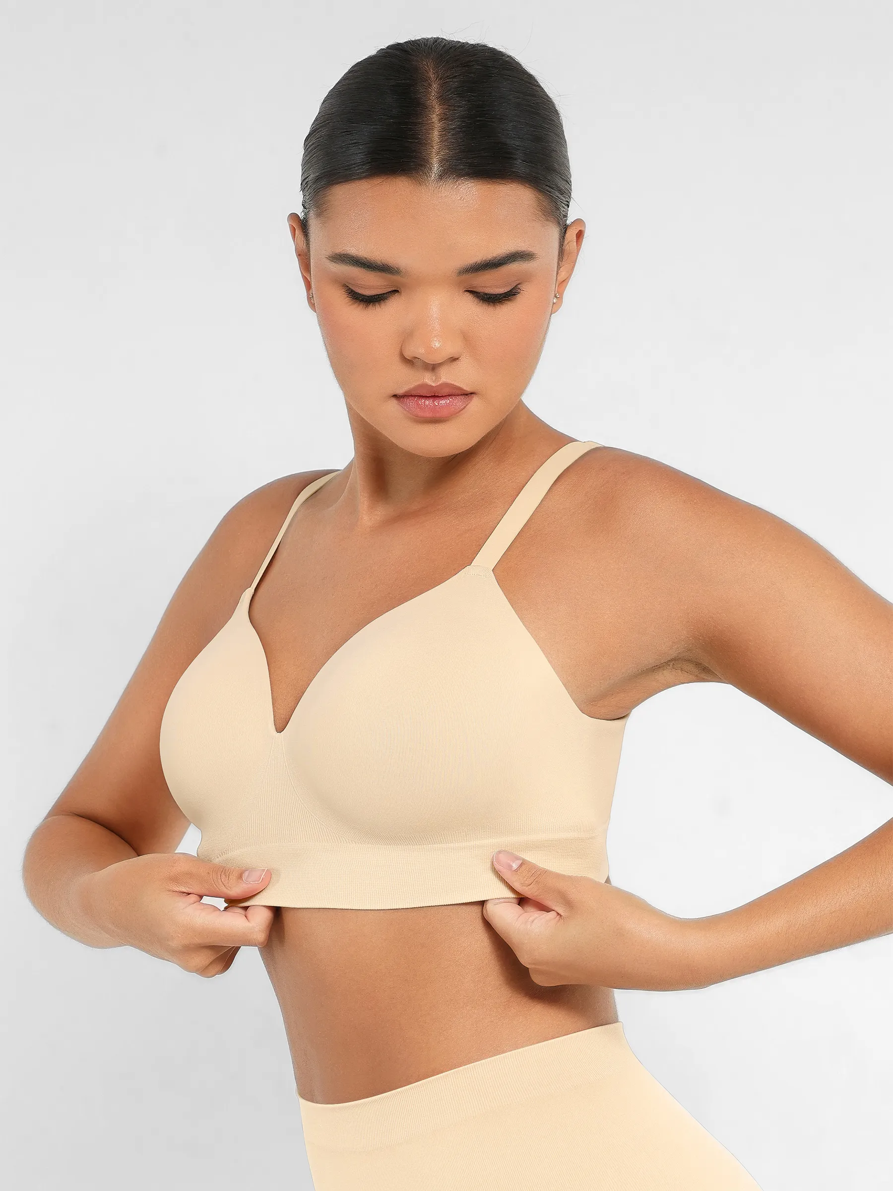 Feelingirl Wireless Push-Up Seamless Comfort Full Coverage Bra - Image 21