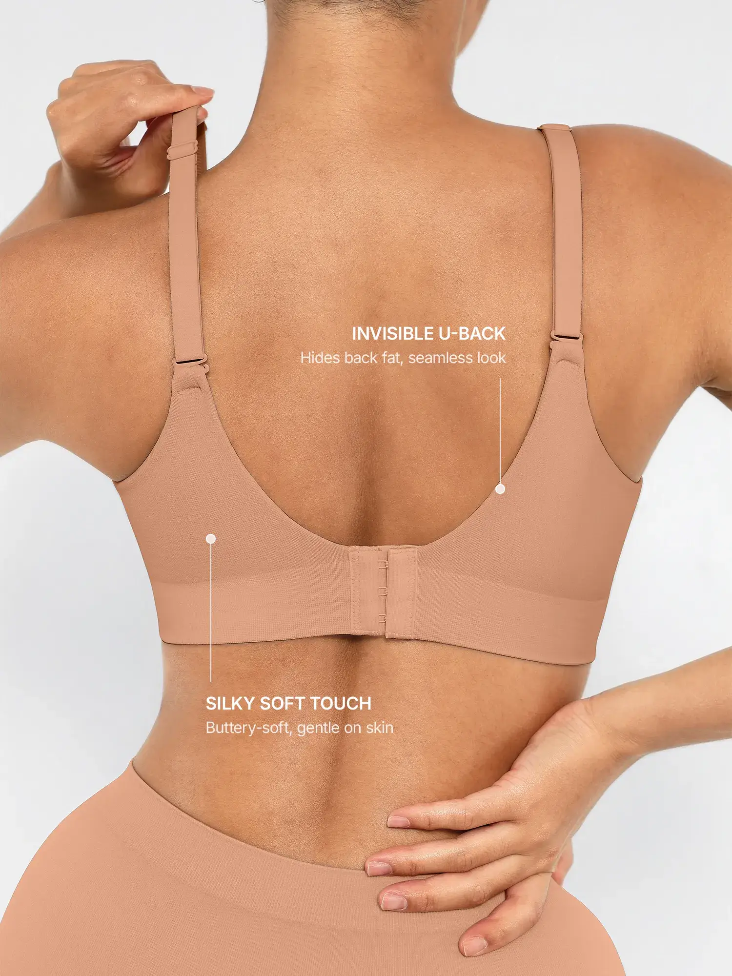 Feelingirl Wireless Push-Up Seamless Comfort Full Coverage Bra - Image 5