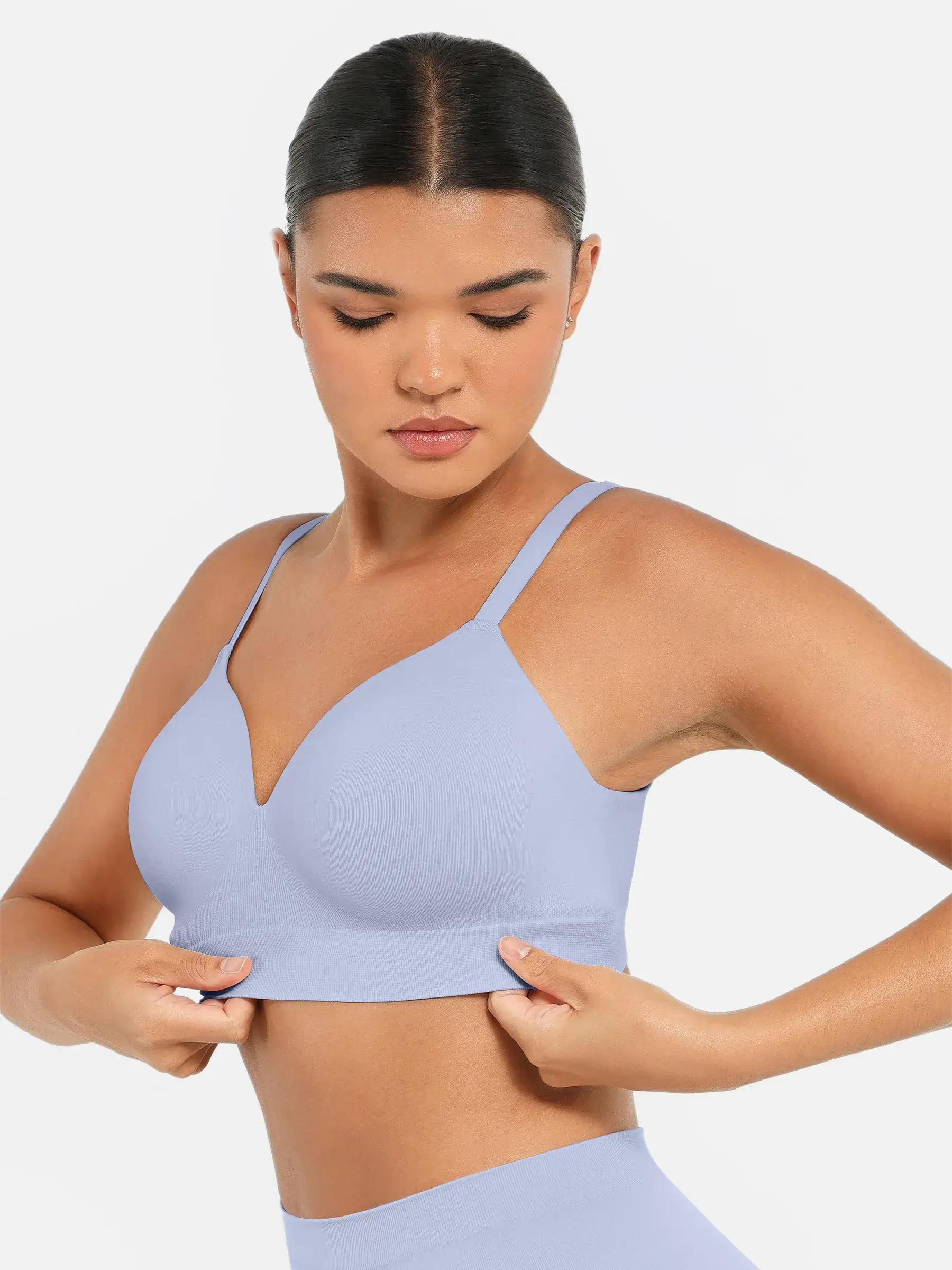 Feelingirl Wireless Push-Up Seamless Comfort Full Coverage Bra - Image 56