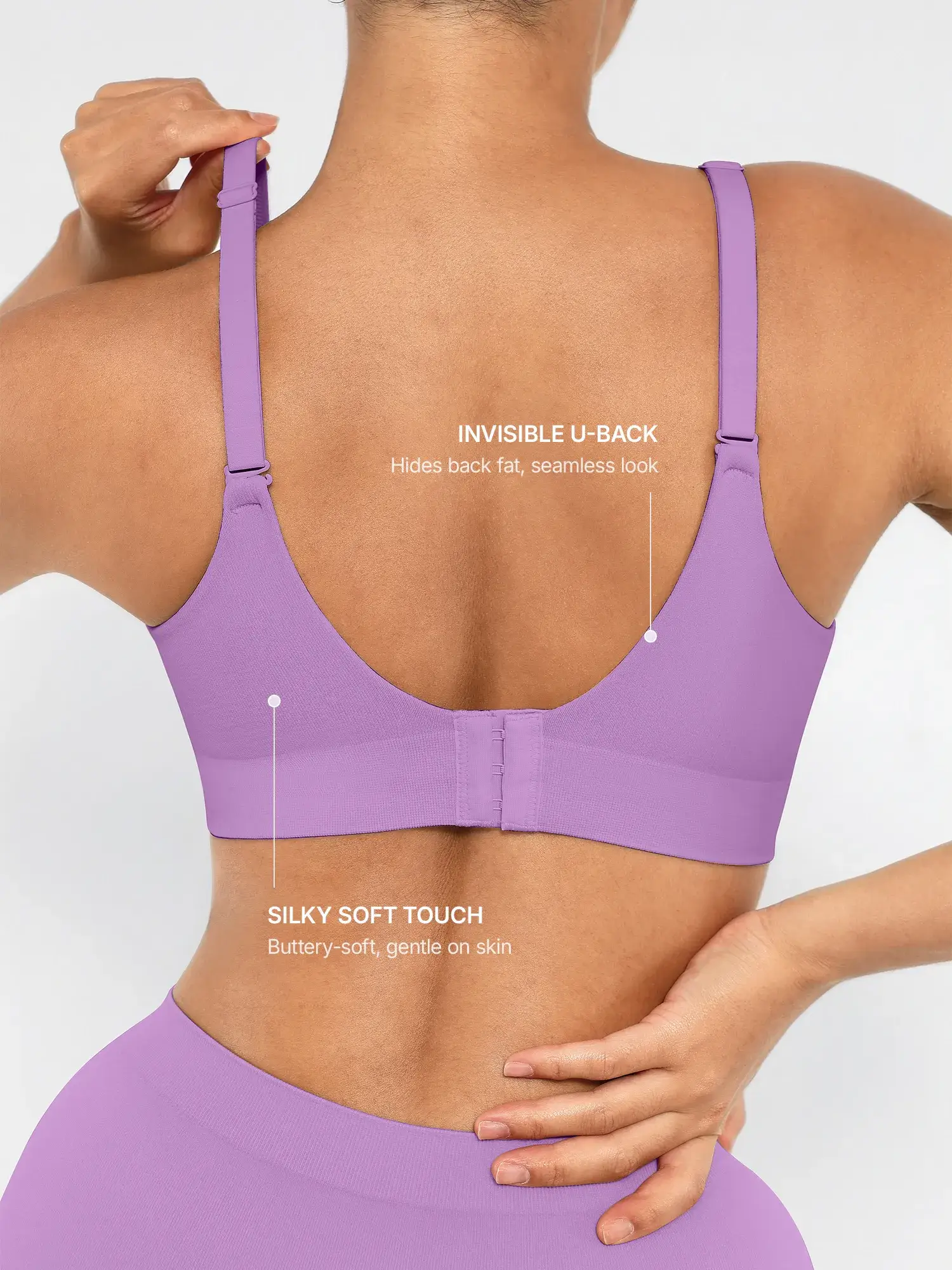 Feelingirl Wireless Push-Up Seamless Comfort Full Coverage Bra - Image 64