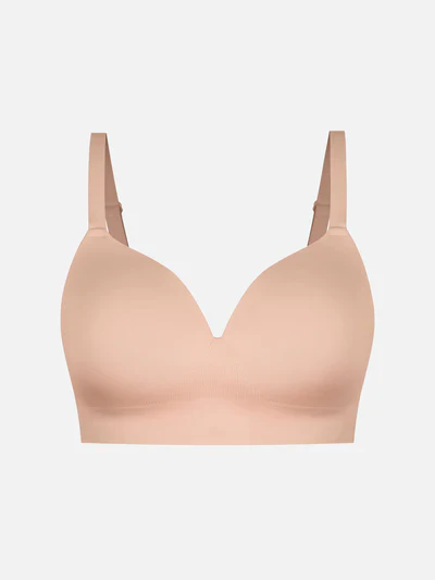 Feelingirl Wireless Seamless Push-Up V-neck Bra - Image 26