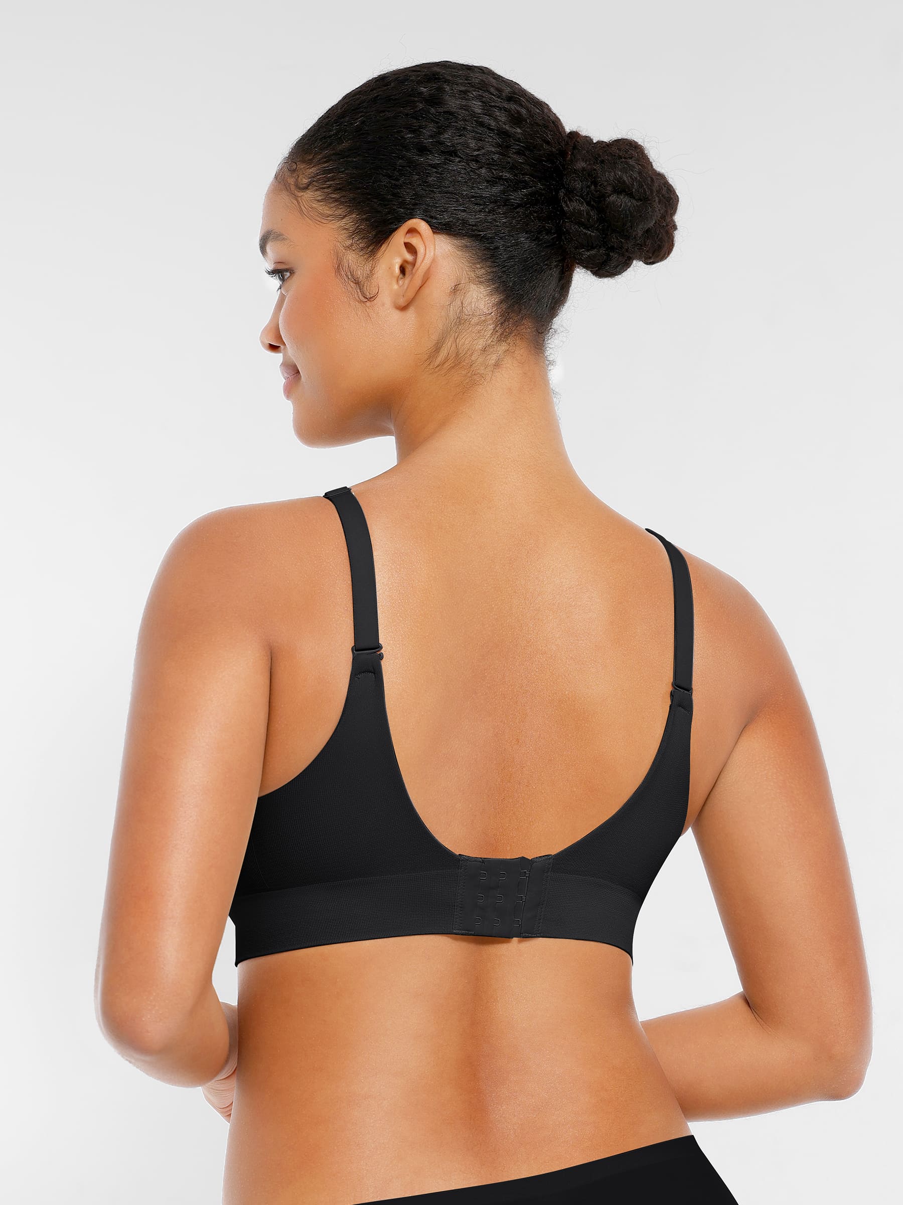 Feelingirl Wireless Seamless Push-Up V-neck Bra - Image 5