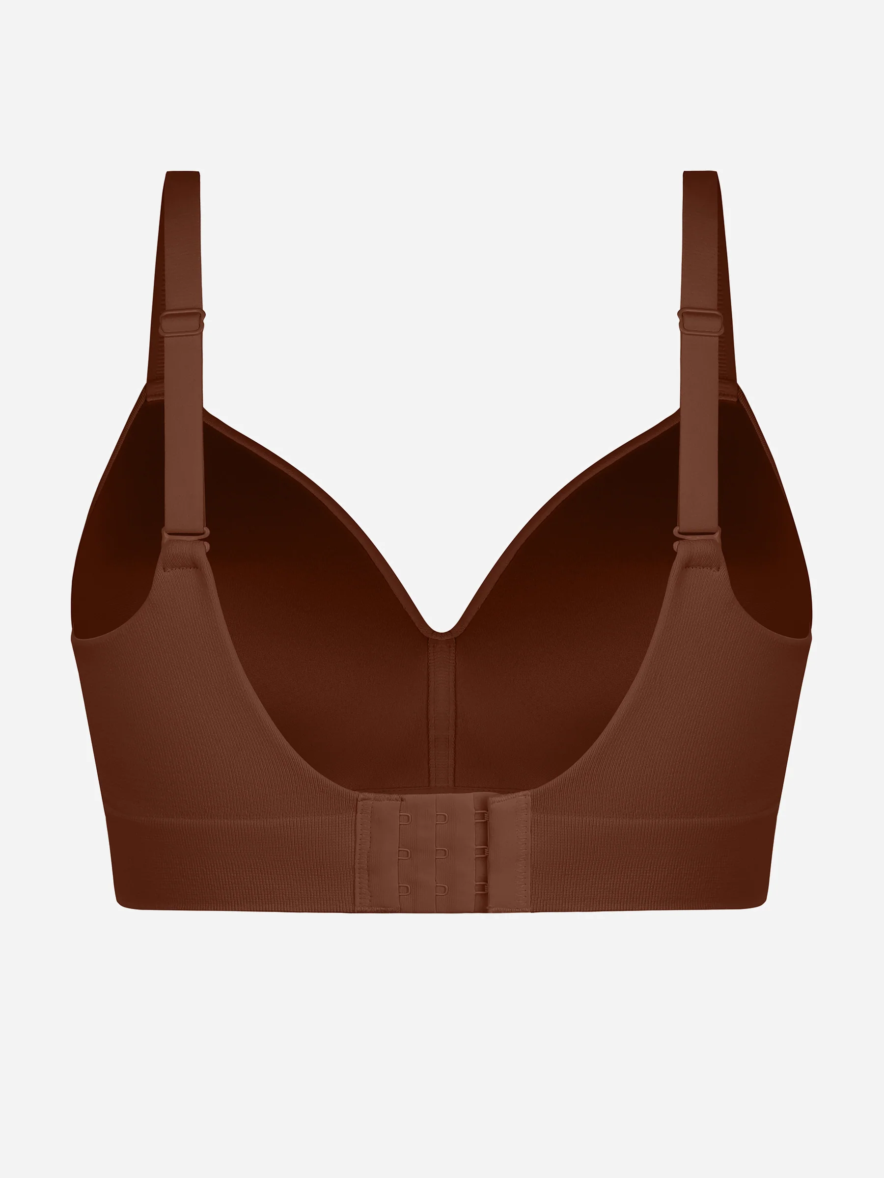 Feelingirl Wireless Seamless Push-Up V-neck Bra - Image 56