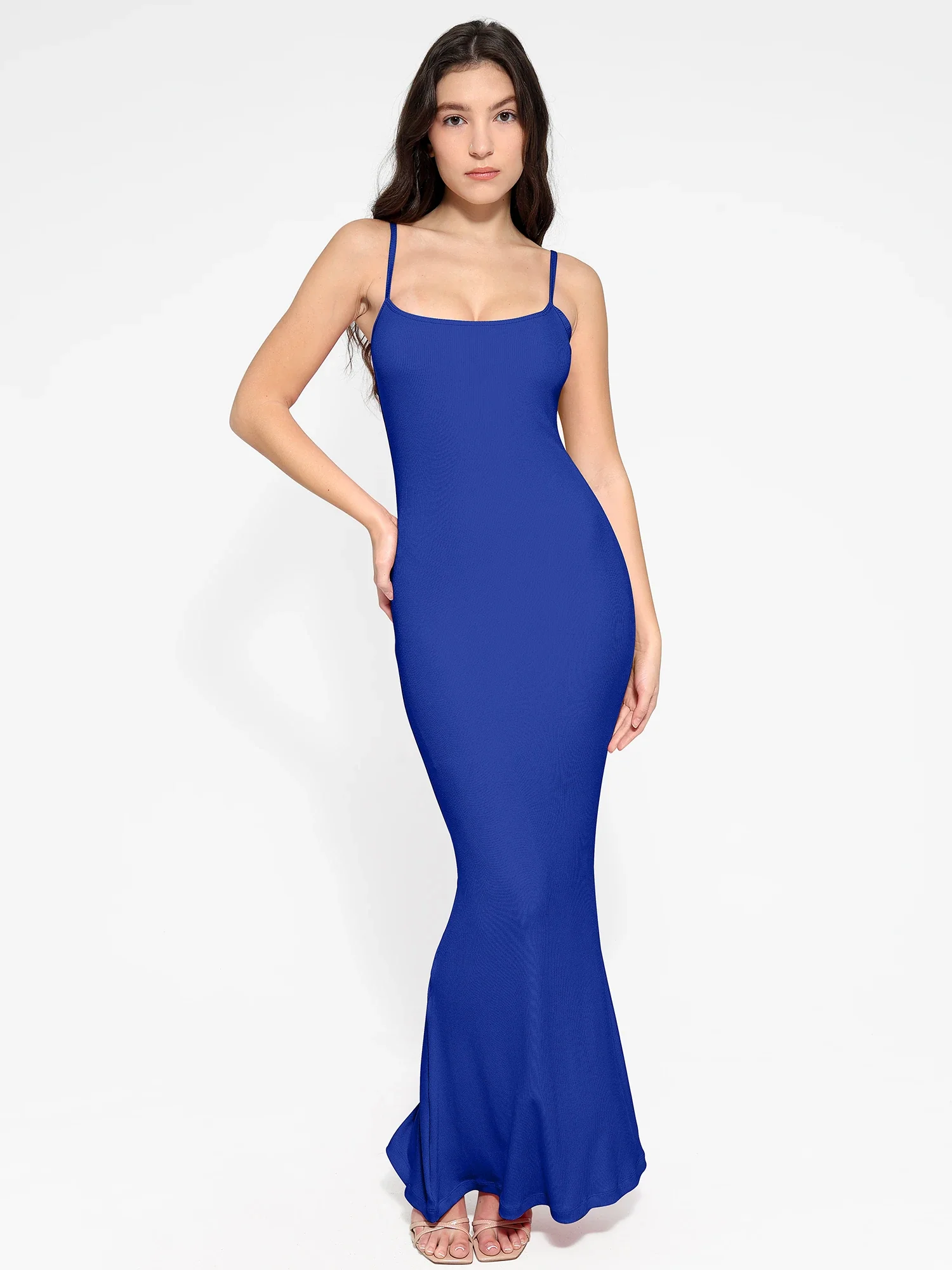 Popilush Shapewear Modal Slimming Maxi Slip Dress - Image 26
